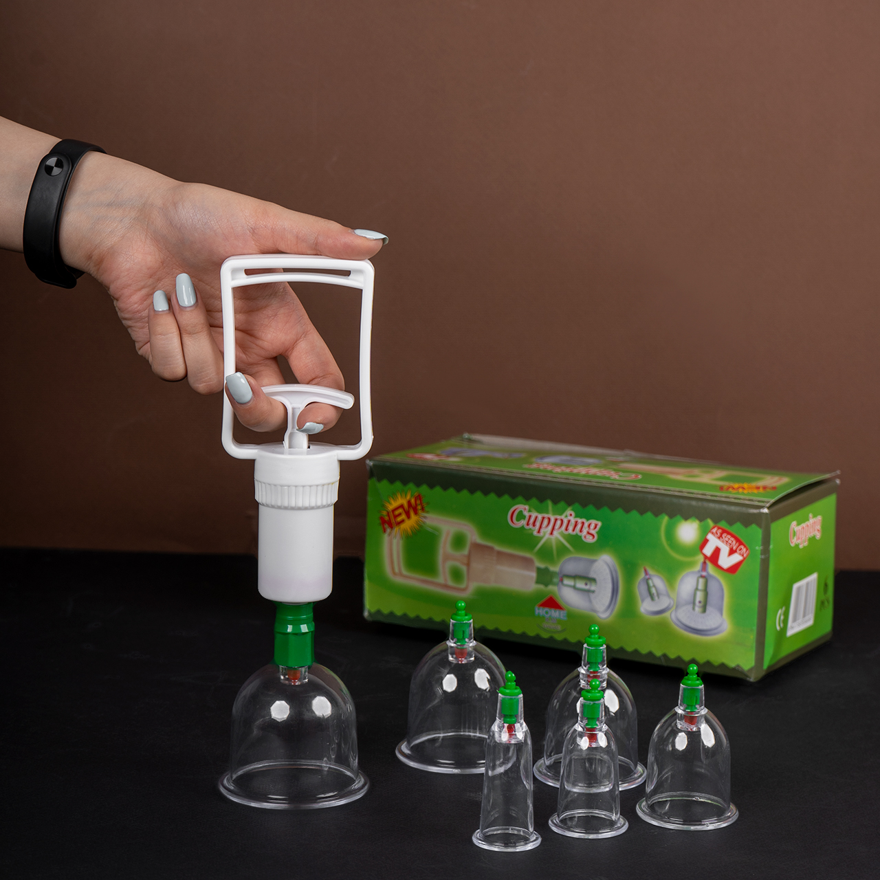 دستگاه بادکش طبی بدن 6 سر ( حجامت )